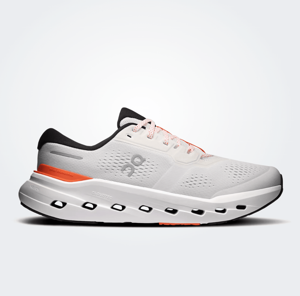 On Running CLOUDRUNNER 3 MEN IVORY/FLAME SNEAKER SHOES | Shop now at Main & Taylor Shoes!