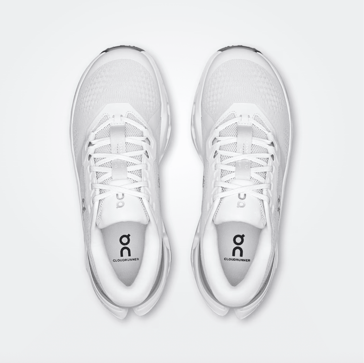 On Running CLOUDRUNNER 3 WOMEN FROST/GLACIER WOMEN SHOES | Shop now at Main &amp; Taylor Shoes!