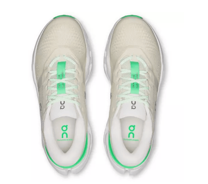 On Running CLOUDRUNNER 3 WOMEN GHOST/VERDITE SNEAKER Shoes | Shop now at Main &amp; Taylor Shoes!