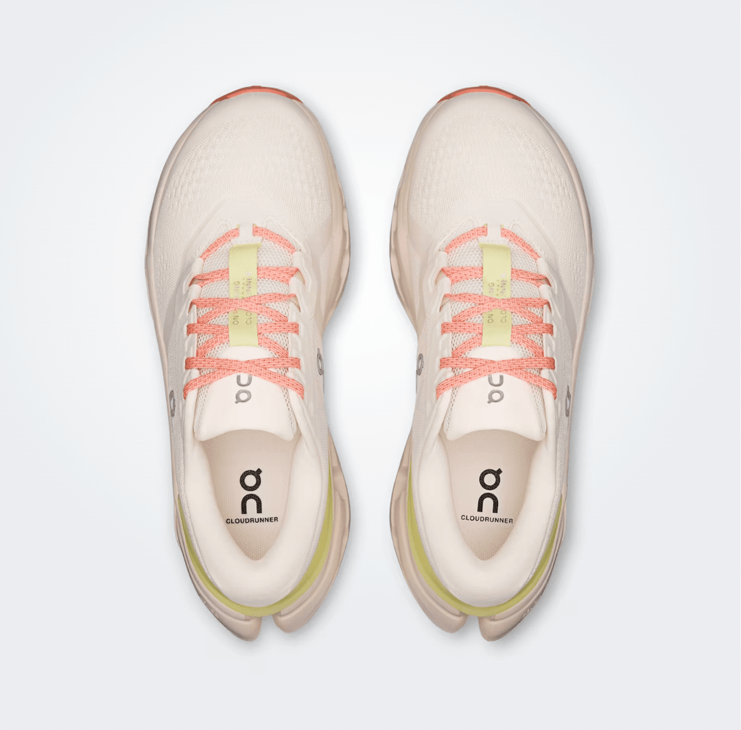 On Running CLOUDRUNNER 3 WOMEN IVORY/DEW SNEAKER Shoes | Shop now at Main &amp; Taylor Shoes!