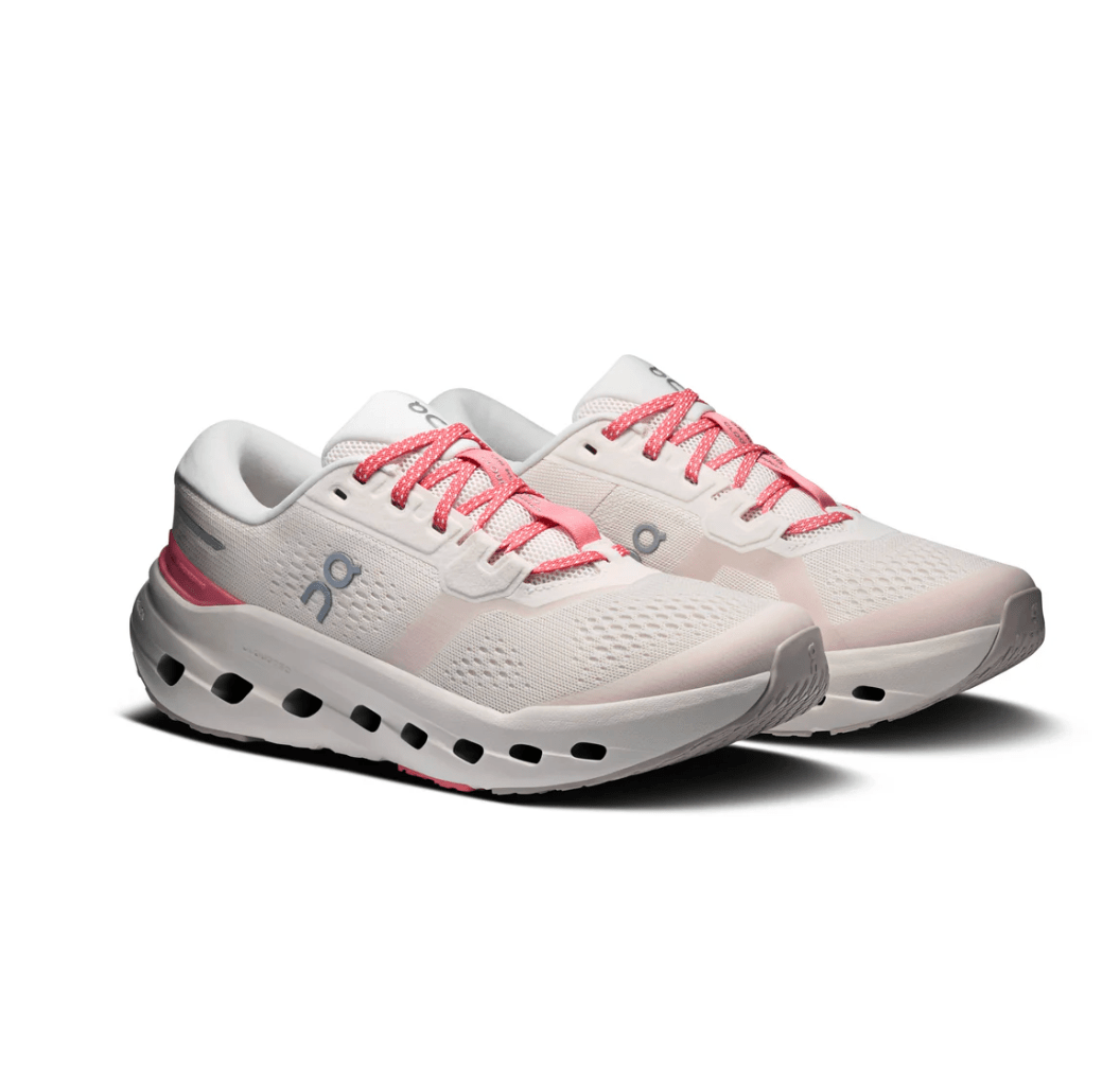 On Running CLOUDRUNNER 3 WOMEN OYSTER/CAMELLIA SNEAKER Shoes | Shop now at Main &amp; Taylor Shoes!