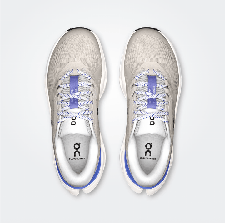 On Running CLOUDRUNNER 3 WOMEN PEARL/SAILOR SNEAKER SHOES | Shop now at Main &amp; Taylor Shoes!