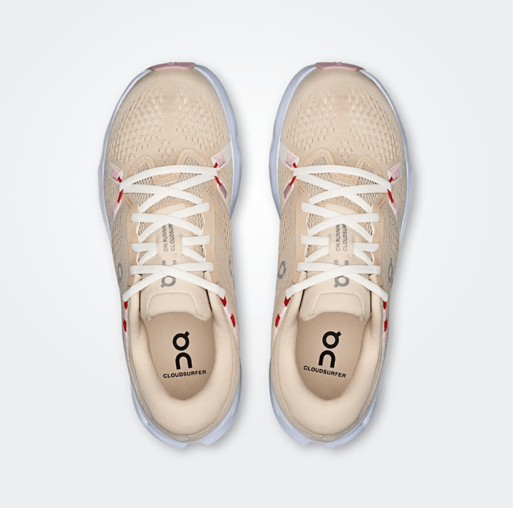 On Running CLOUDSURFER 2 WOMEN SAND/IVORY SNEAKER Shoes | Shop now at Main &amp; Taylor Shoes!