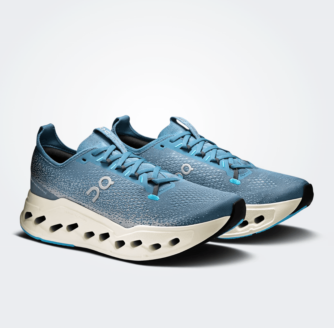 On Running CLOUDSURFER MAX MEN DUST/IVORY SNEAKER SHOES | Shop now at Main &amp; Taylor Shoes!