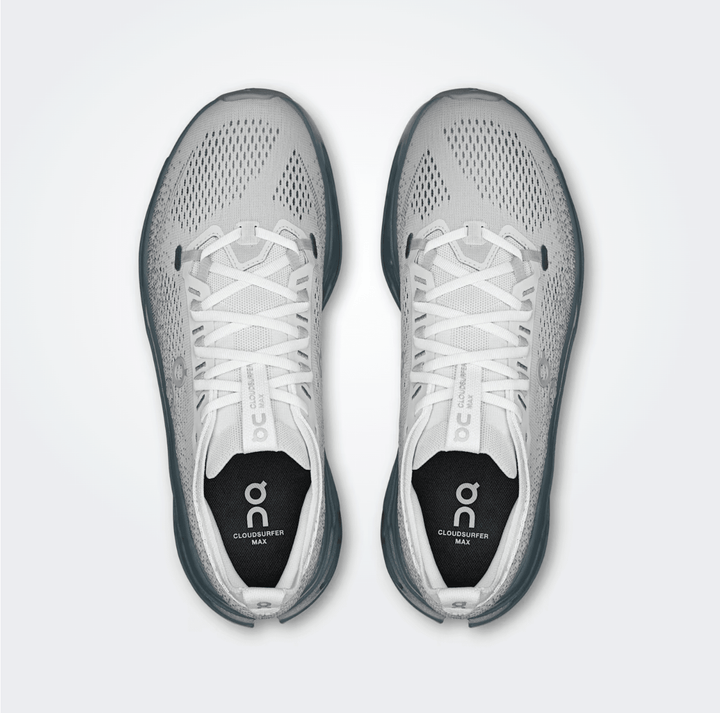 On Running CLOUDSURFER MAX MEN ICEBERG/OLIVE SNEAKER SHOES | Shop now at Main &amp; Taylor Shoes!