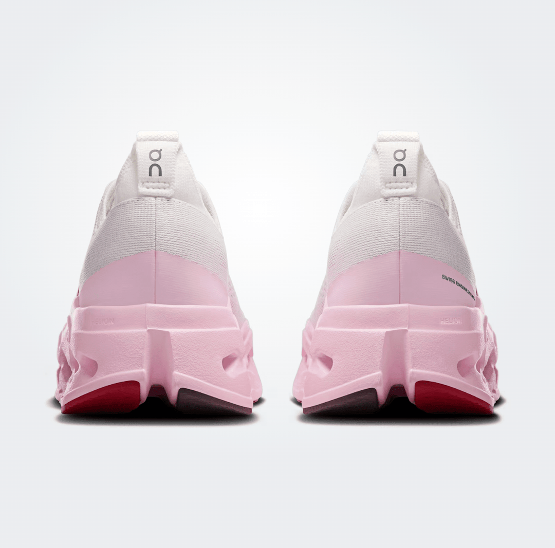 On Running CLOUDSURFER MAX WOMEN IVORY/PEONY SNEAKER Shoes | Shop now at Main &amp; Taylor Shoes!