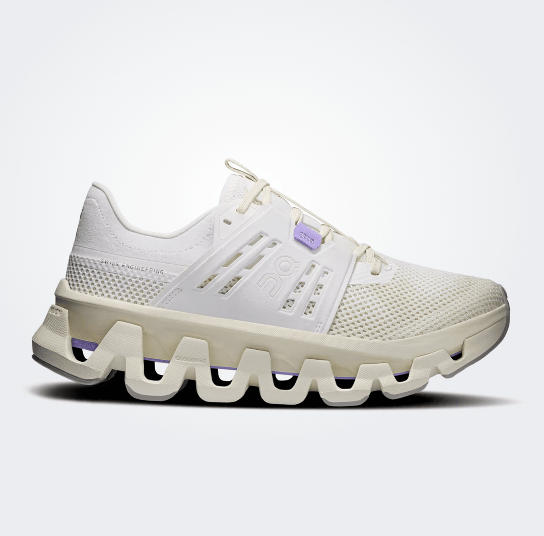 On Running CLOUDSWIFT AMP WOMEN IVORY/GHOST SNEAKER Shoes | Shop now at Main &amp; Taylor Shoes!