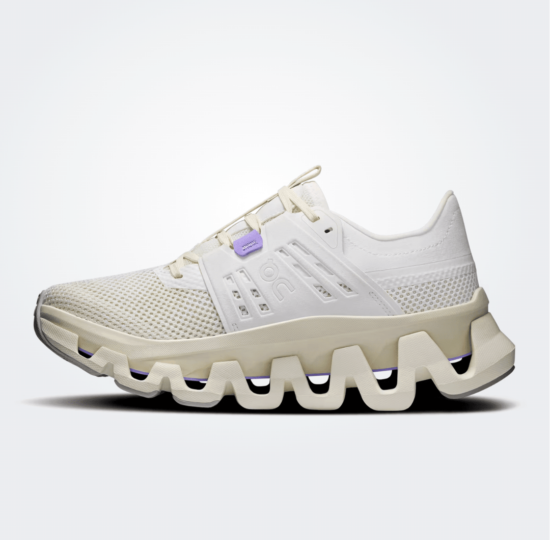On Running CLOUDSWIFT AMP WOMEN IVORY/GHOST SNEAKER Shoes | Shop now at Main &amp; Taylor Shoes!