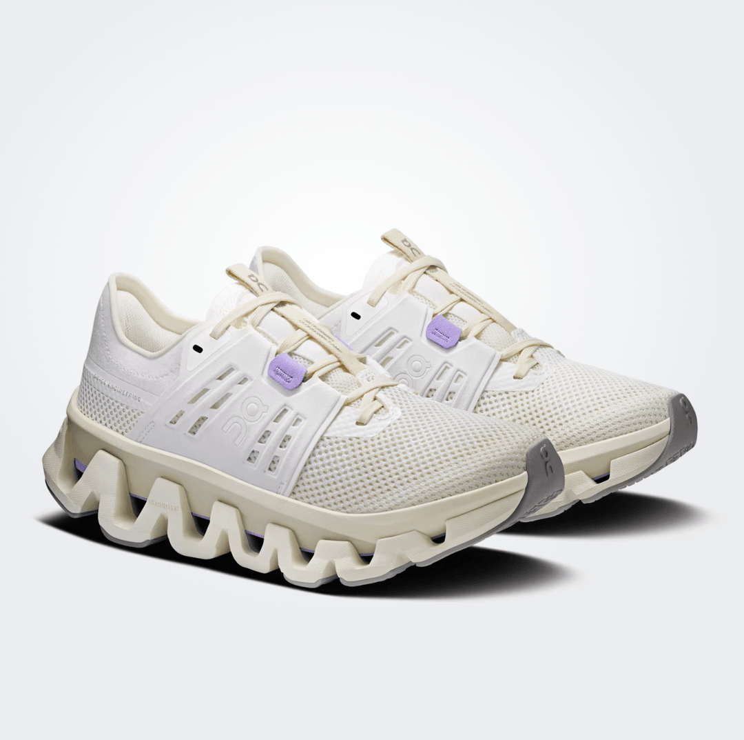 On Running CLOUDSWIFT AMP WOMEN IVORY/GHOST SNEAKER Shoes | Shop now at Main &amp; Taylor Shoes!