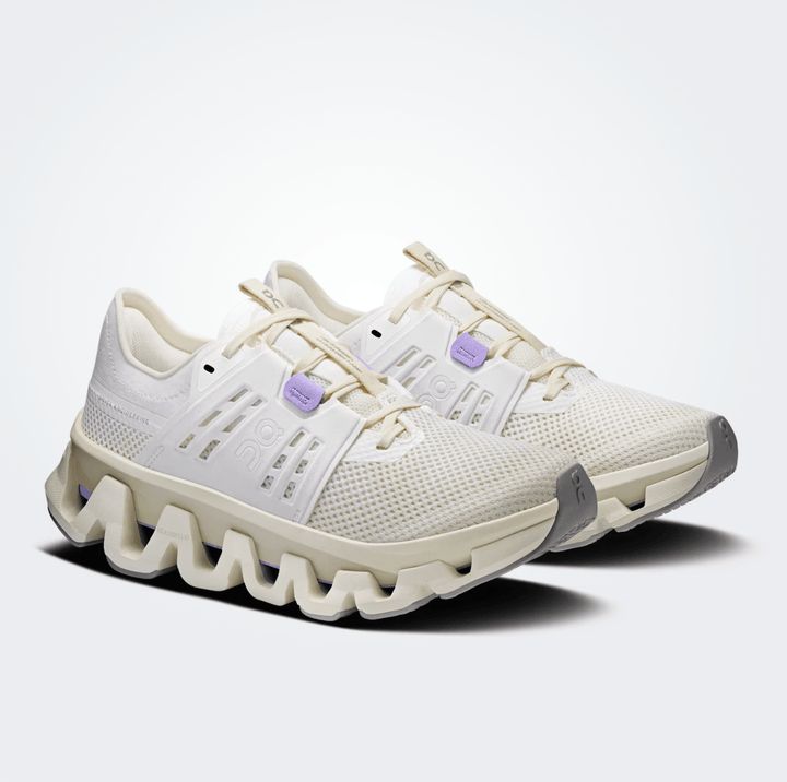 On Running CLOUDSWIFT AMP WOMEN IVORY/GHOST SNEAKER Shoes | Shop now at Main &amp; Taylor Shoes!