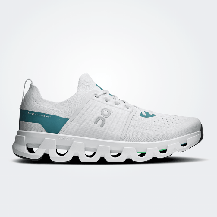 On Running CLOUDSWIFT4 MEN FROST/WHITE SNEAKER Shoes | Shop now at Main &amp; Taylor Shoes!