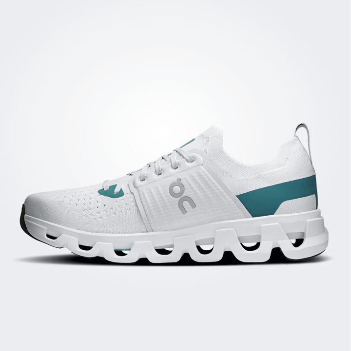 On Running CLOUDSWIFT4 MEN FROST/WHITE SNEAKER Shoes | Shop now at Main &amp; Taylor Shoes!