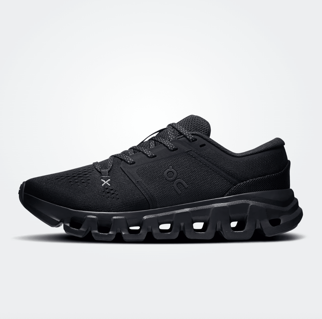 On Running CLOUDX 5 WOMEN BLACK/BLACK SNEAKER Shoes | Shop now at Main &amp; Taylor Shoes!