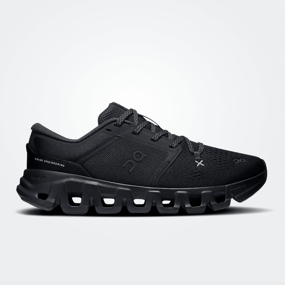 On Running CLOUDX 5 WOMEN BLACK/BLACK SNEAKER Shoes | Shop now at Main & Taylor Shoes!