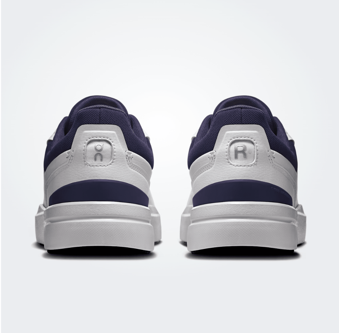 On Running ROGER ADVANTAGE MEN WHITE/MIDNIGHT SNEAKER Shoes | Shop now at Main &amp; Taylor Shoes!