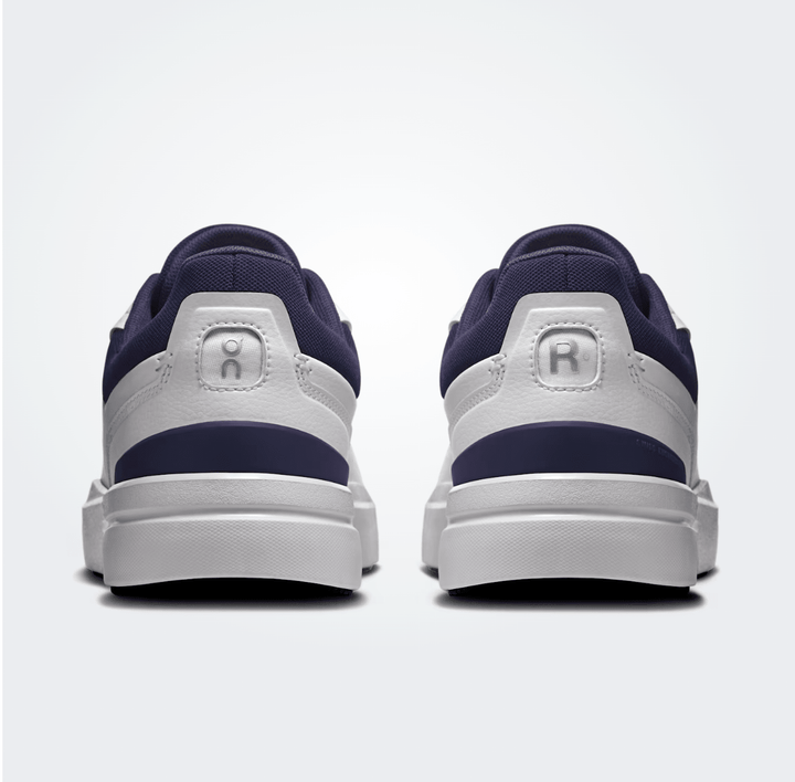 On Running ROGER ADVANTAGE MEN WHITE/MIDNIGHT SNEAKER Shoes | Shop now at Main &amp; Taylor Shoes!