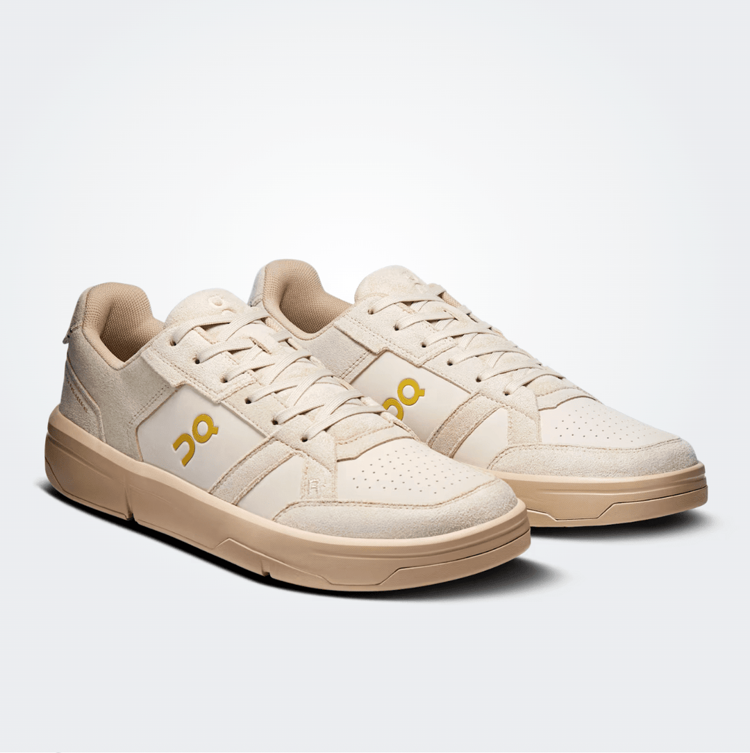 On Running ROGER CLUBHOUSE ACE MEN SAND/SAND SNEAKER SHOES | Shop now at Main & Taylor Shoes!
