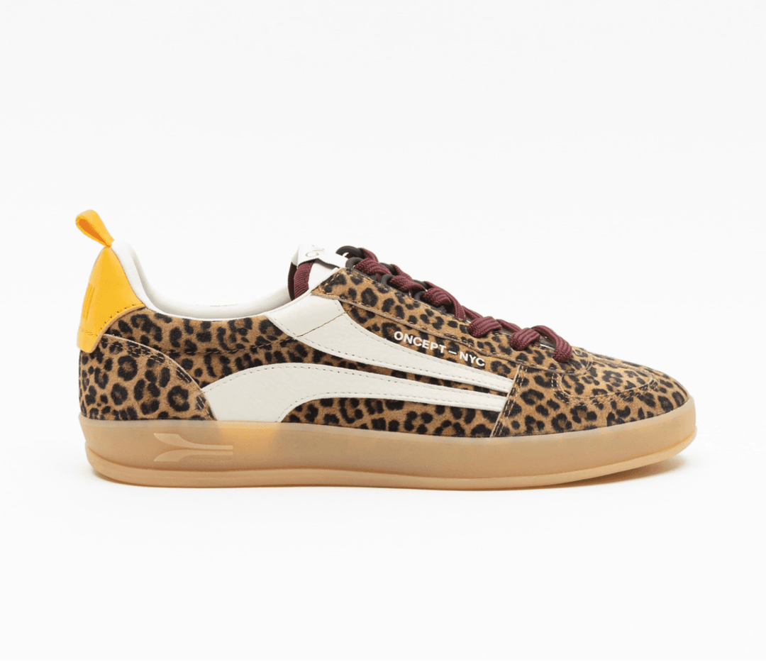 oncept FEZ LEOPARD SUEDE SNEAKER SHOES | Shop now at Main & Taylor Shoes!