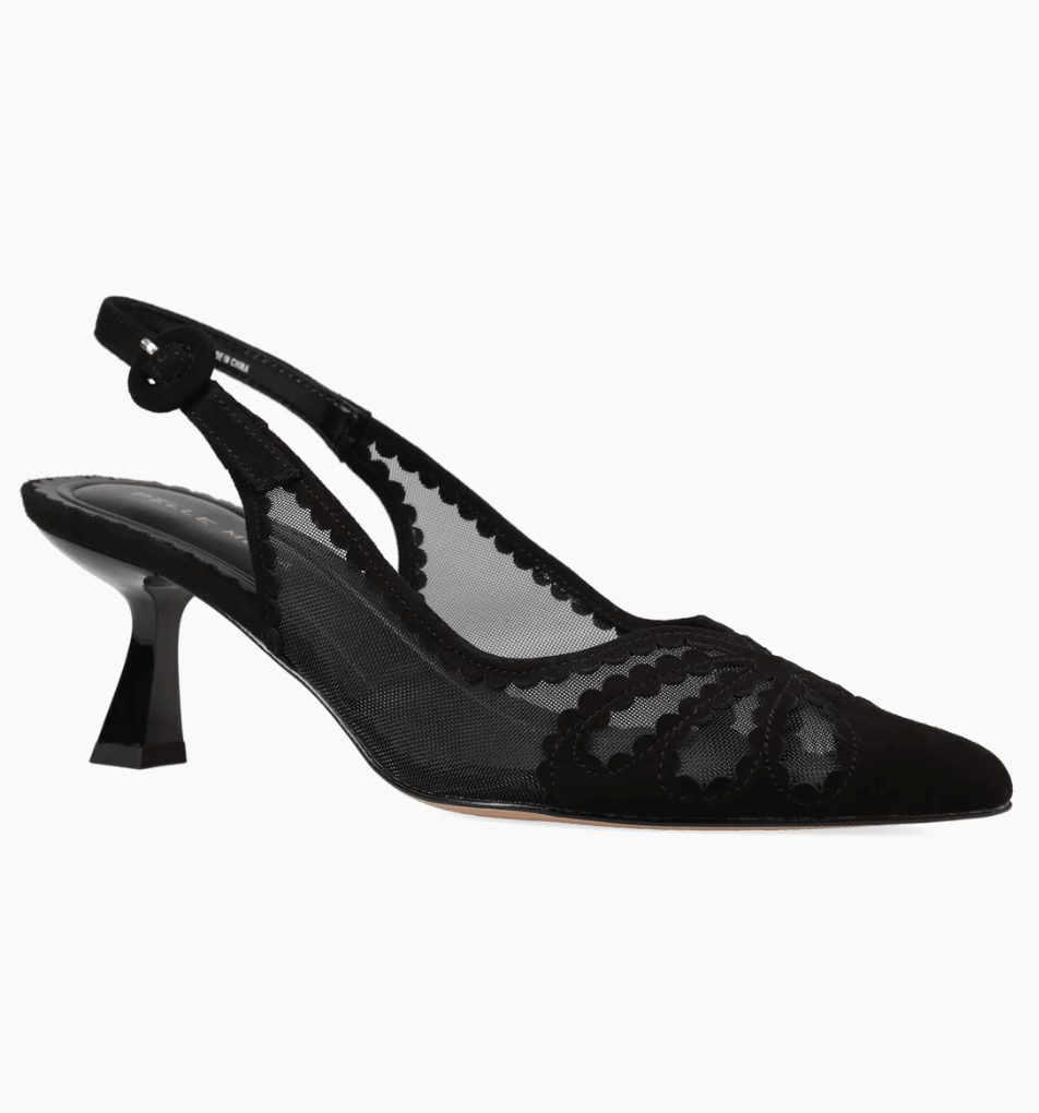 Pelle Moda JACIE BLACK MESH HEEL Shoes | Shop now at Main & Taylor Shoes!