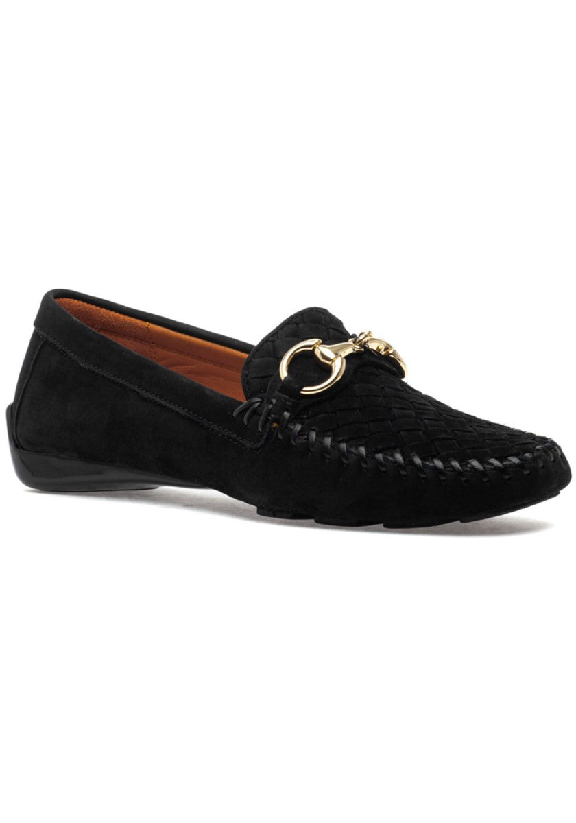 ROBERT ZUR PERLATA BLACK SUEDE Shoes | Shop now at Main & Taylor Shoes!