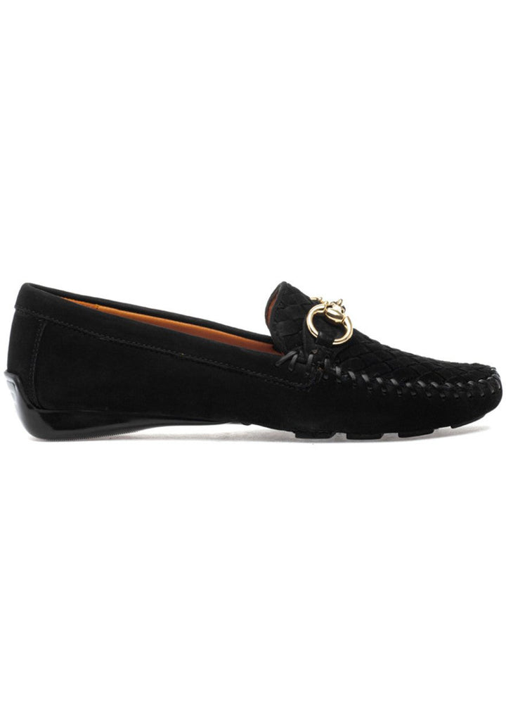 ROBERT ZUR PERLATA BLACK SUEDE Shoes | Shop now at Main &amp; Taylor Shoes!