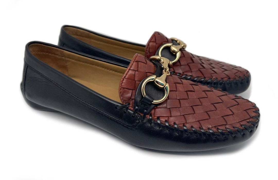 ROBERT ZUR PERLATA BLACK/LUGGAGE Shoes | Shop now at Main & Taylor Shoes!