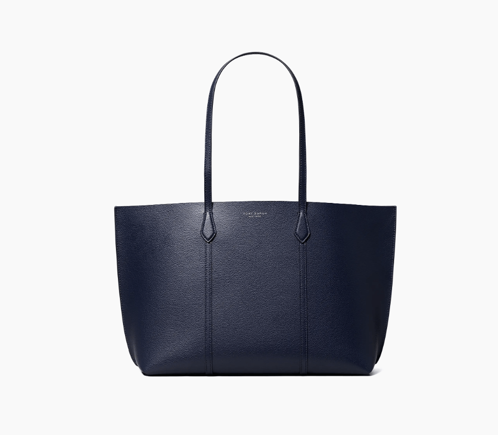 TORY BURCH HANDBAGS PERRY TOTE DARK SKY HANDBAGS | Shop now at Main &amp; Taylor Shoes!