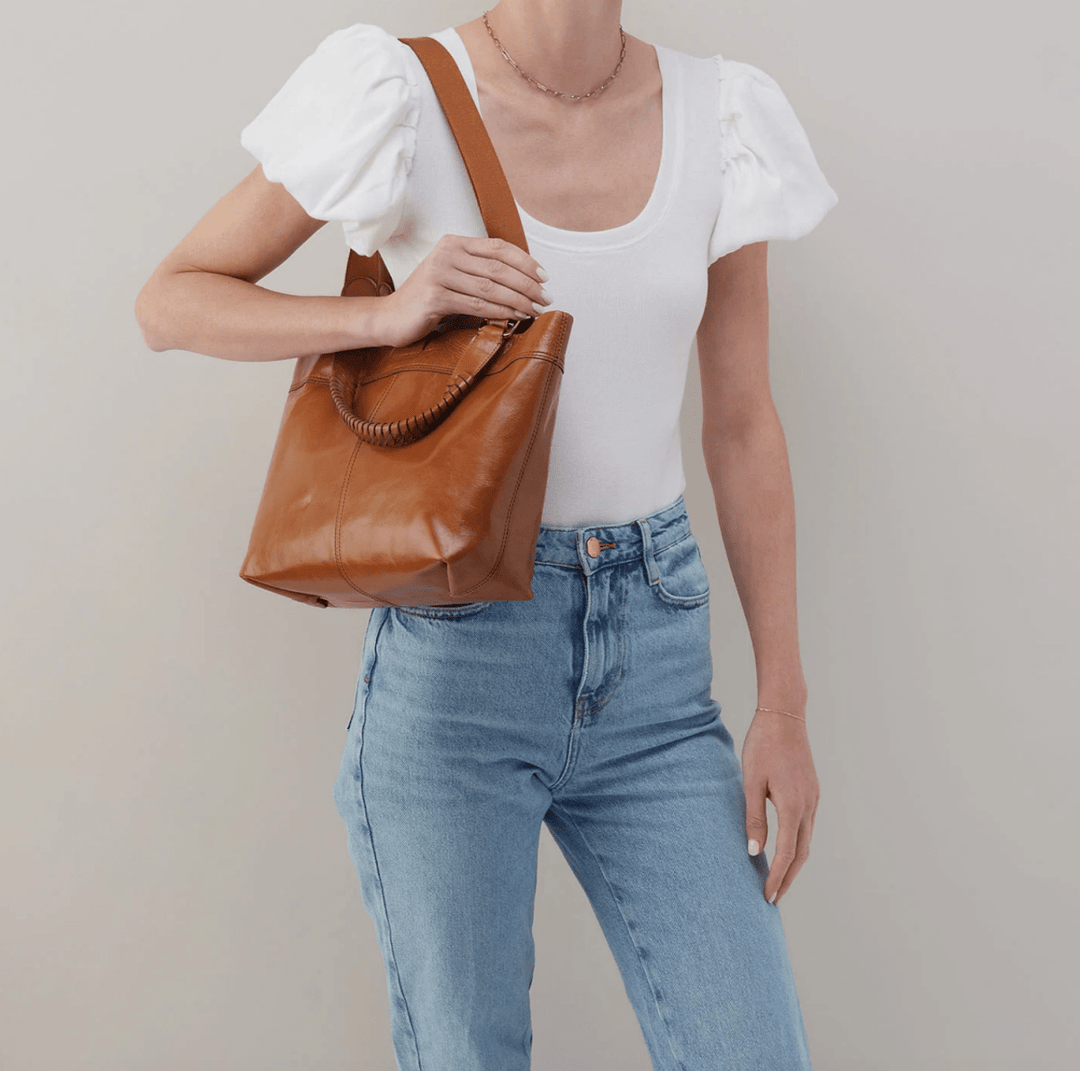HOBO RACHEL NATURAL HANDBAGS | Shop now at Main & Taylor Shoes!