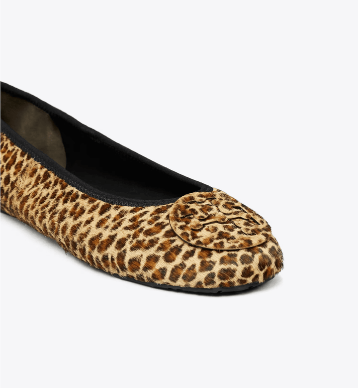 TORY BURCH REVA TRAVEL BALLET LEOPARD Shoes | Shop now at Main &amp; Taylor Shoes!