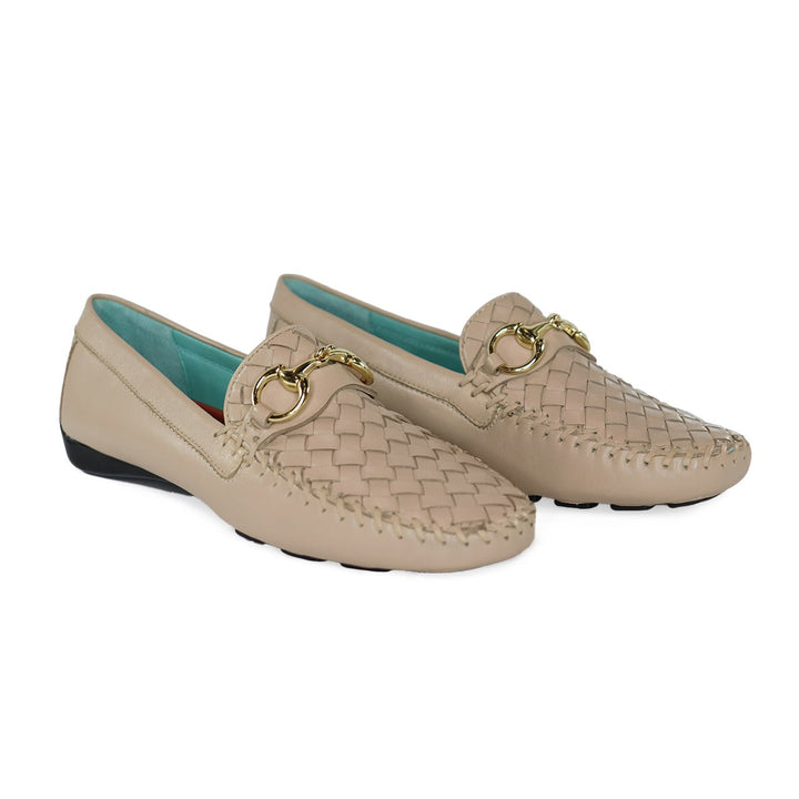 ROBERT ZUR PERLATA LT TAUPE DRIVING MOC SHOES | Shop now at Main &amp; Taylor Shoes!