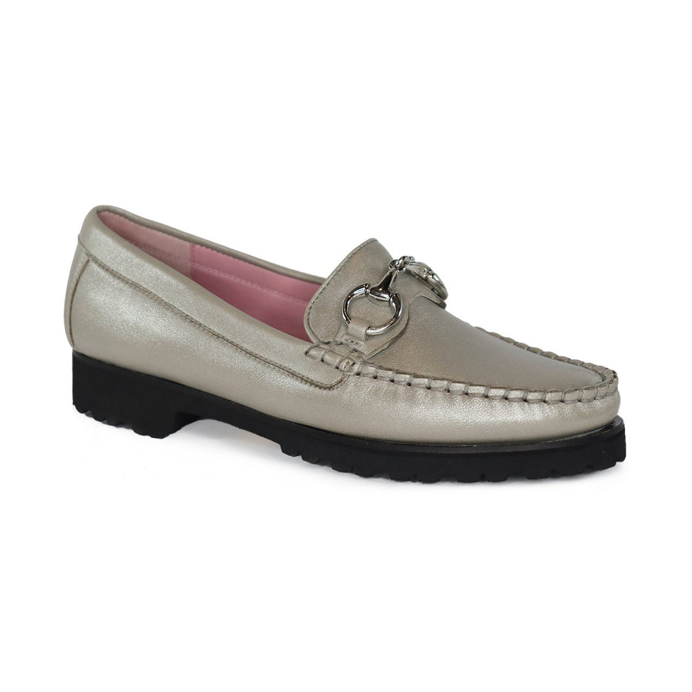ROBERT ZUR SOHO TRUE SILVER LOAFER SHOES | Shop now at Main & Taylor Shoes!