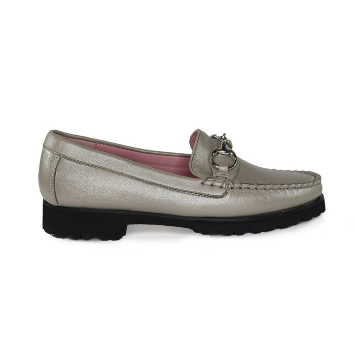 ROBERT ZUR SOHO TRUE SILVER LOAFER SHOES | Shop now at Main &amp; Taylor Shoes!