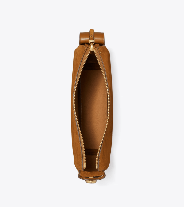 TORY BURCH HANDBAGS ROMY SHOULDER BAG PARK BENCH SUEDE HANDBAGS | Shop now at Main &amp; Taylor Shoes!