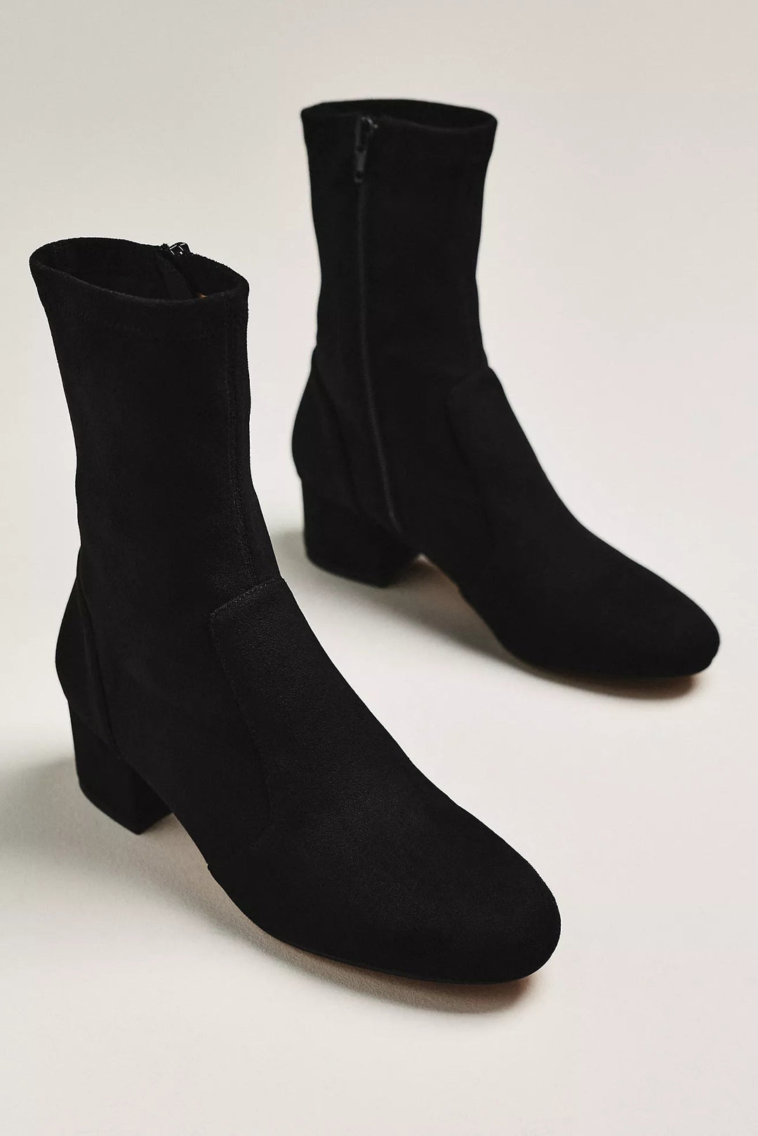 SILENT D GOLDIE BLACK SUEDE BOOT SHOES | Shop now at Main & Taylor Shoes!