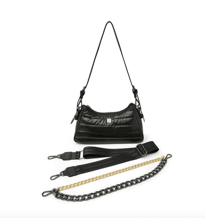 Think Roylin COSMOPOLITAN PEARL BLACK BAG Handbags | Shop now at Main &amp; Taylor Shoes!