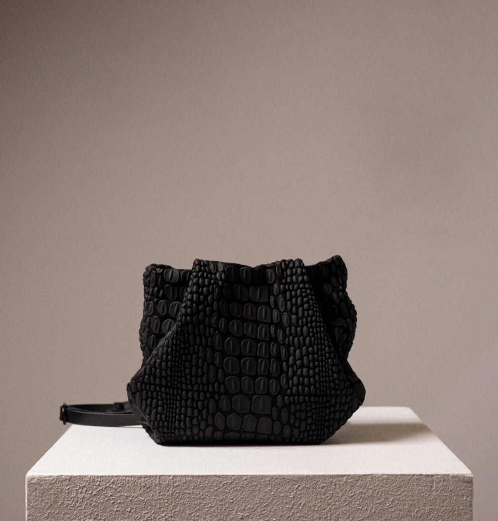 Daniella Lehavi Handbags TOKYO BALI BLACK HANDBAGS | Shop now at Main & Taylor Shoes!