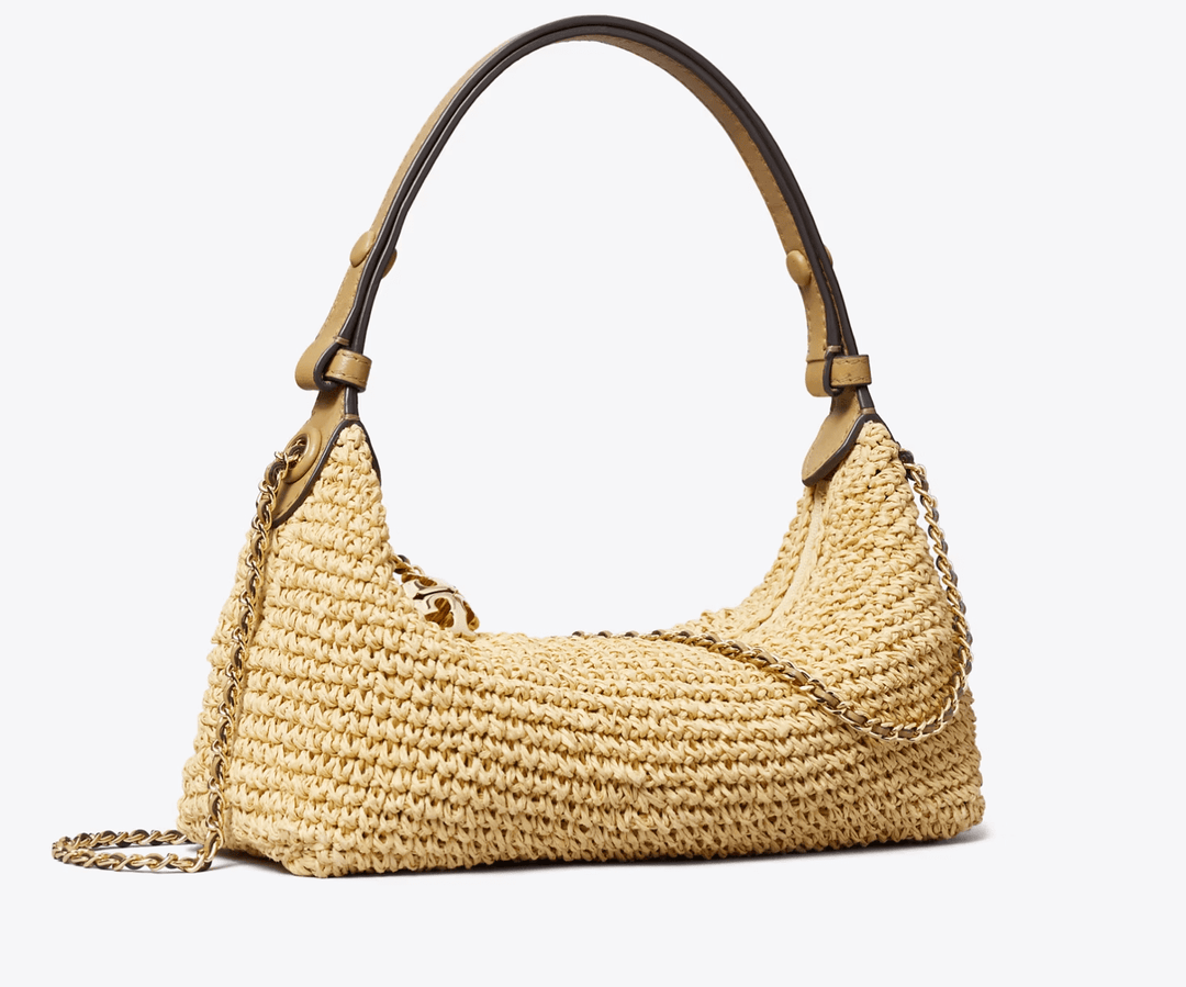 Tory Burch Handbag FLEMING CROCHET POCHETTE Handbags | Shop now at Main &amp; Taylor Shoes!