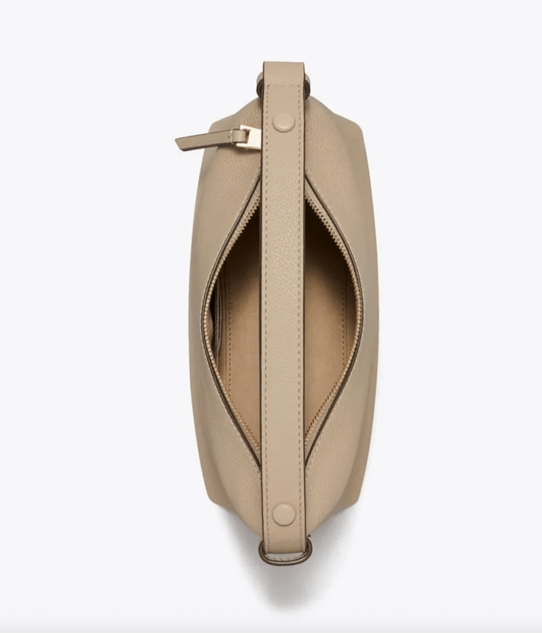 Tory Burch Handbag MELLOW SHOULDER SOFT CEMENT Handbags | Shop now at Main &amp; Taylor Shoes!