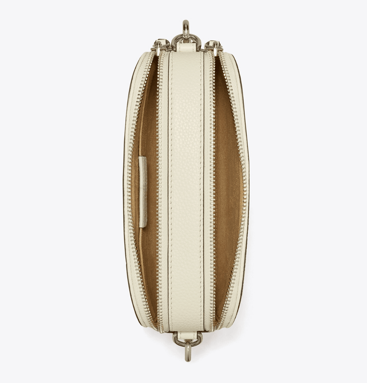 TORY BURCH HANDBAGS MILLER MINI CROSSBODY NEW IVORY HANDBAGS | Shop now at Main &amp; Taylor Shoes!