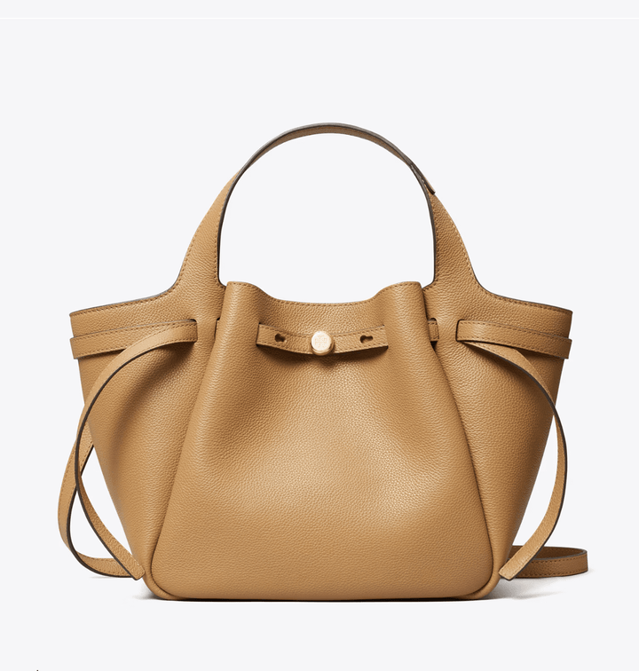 TORY BURCH HANDBAGS ROMY SMALL TOTE TIRAMASU HANDBAGS | Shop now at Main &amp; Taylor Shoes!