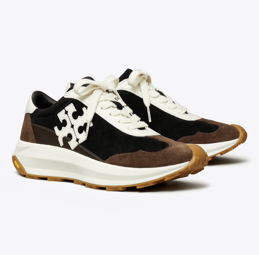 TORY BURCH TORY TRAINER BLACK Shoes | Shop now at Main & Taylor Shoes!