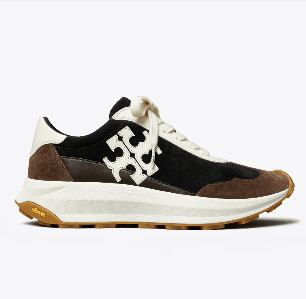 TORY BURCH TORY TRAINER BLACK Shoes | Shop now at Main & Taylor Shoes!