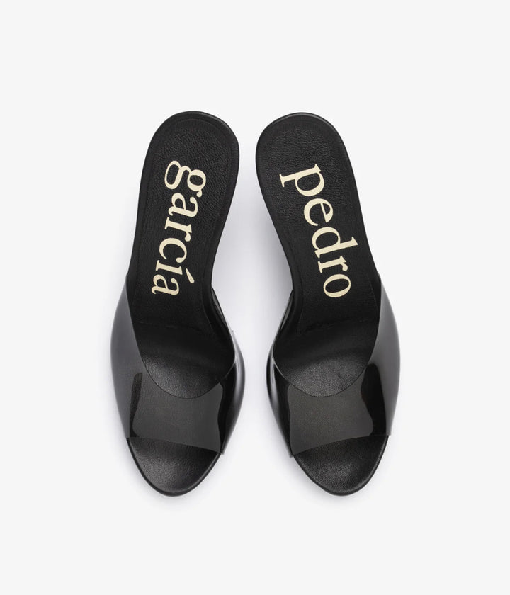 PEDRO GARCIA WELCH BLACK VINYL Shoes | Shop now at Main &amp; Taylor Shoes!