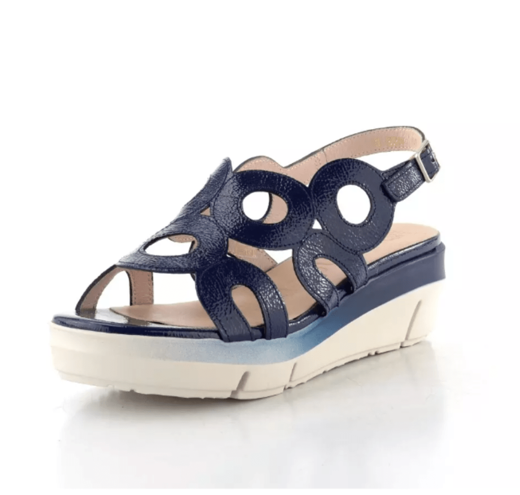 Wonders D - 8282 BALTIC PATENT (NAVY) Shoes | Shop now at Main & Taylor Shoes!