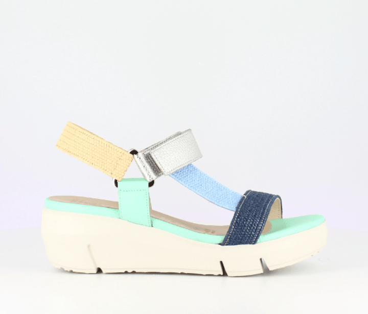 Wonders D - 8290 MARINO/CELESTE SANDAL Shoes | Shop now at Main &amp; Taylor Shoes!