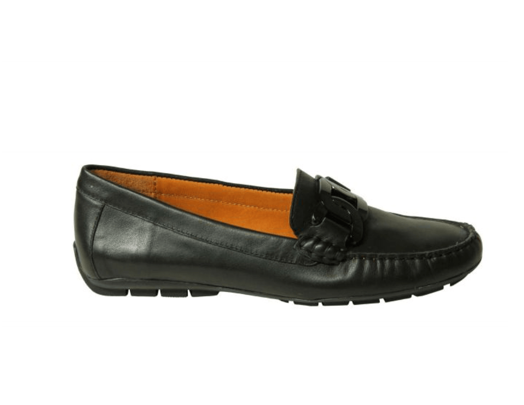VANELI AIKER BLACK LEATHER Shoes | Shop now at Main &amp; Taylor Shoes!