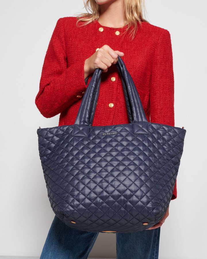 MZ Wallace METRO MEDIUM TOTE DELUXE DAWN HANDBAGS | Shop now at Main & Taylor Shoes!